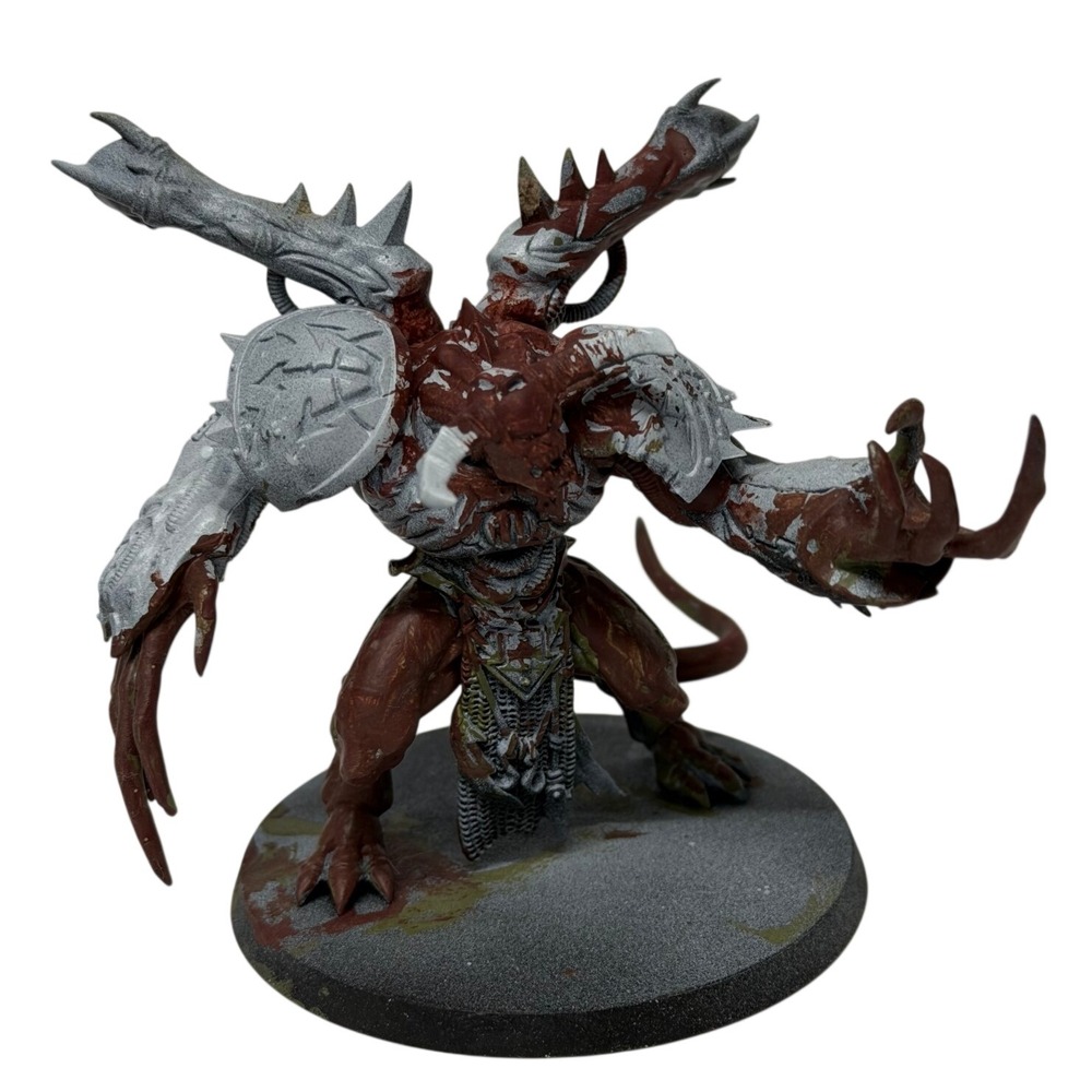 Warhammer 40k Chaos Space Marines Daemon Prince Miniature Partially Painted